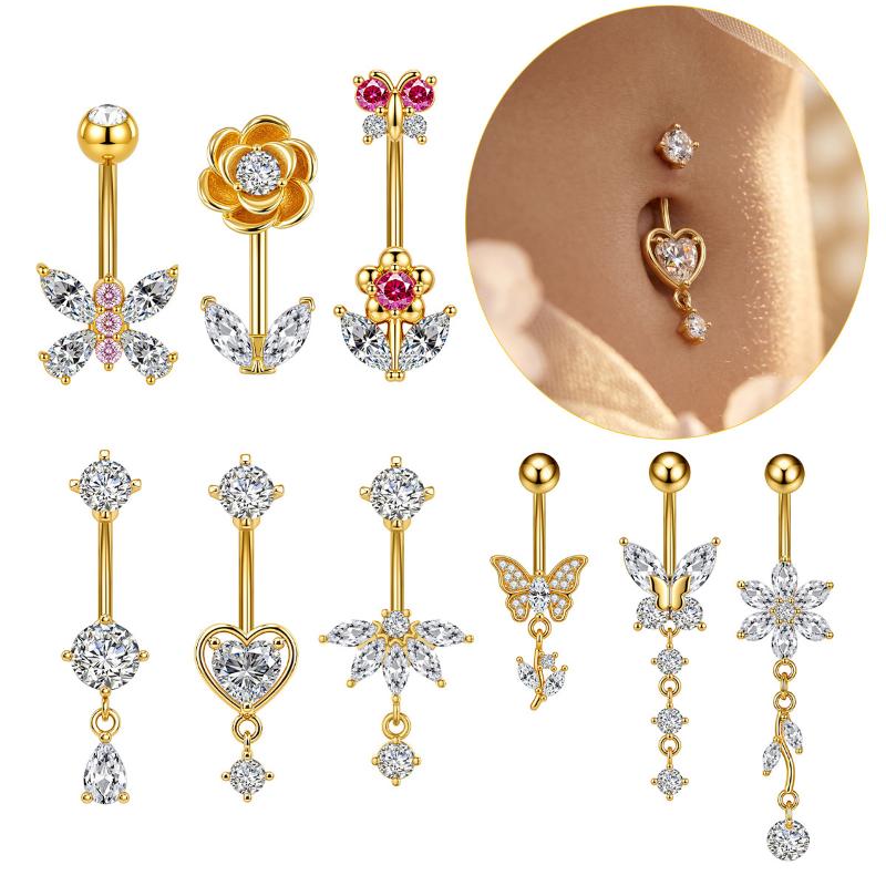 Body Jewelry Belly Button Rings - 1 Pieza de Anillo para Ombligo