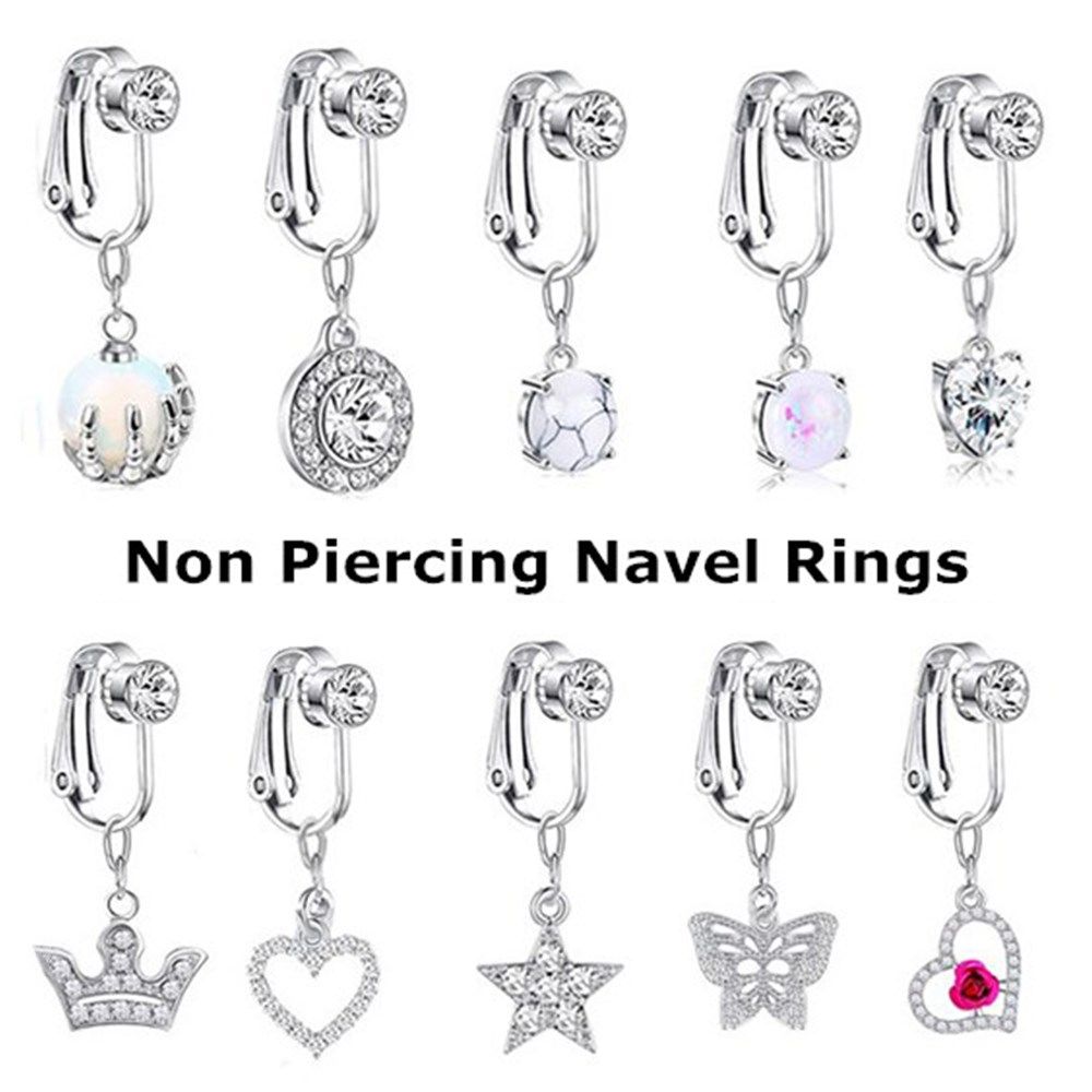 Body Jewelry Belly Button Rings - Anillo de ombligo de moda para