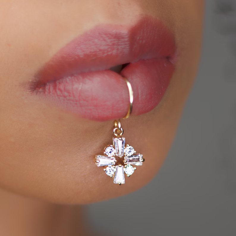 Body Jewelry Earrings - Pendientes colgantes de lujo con forma