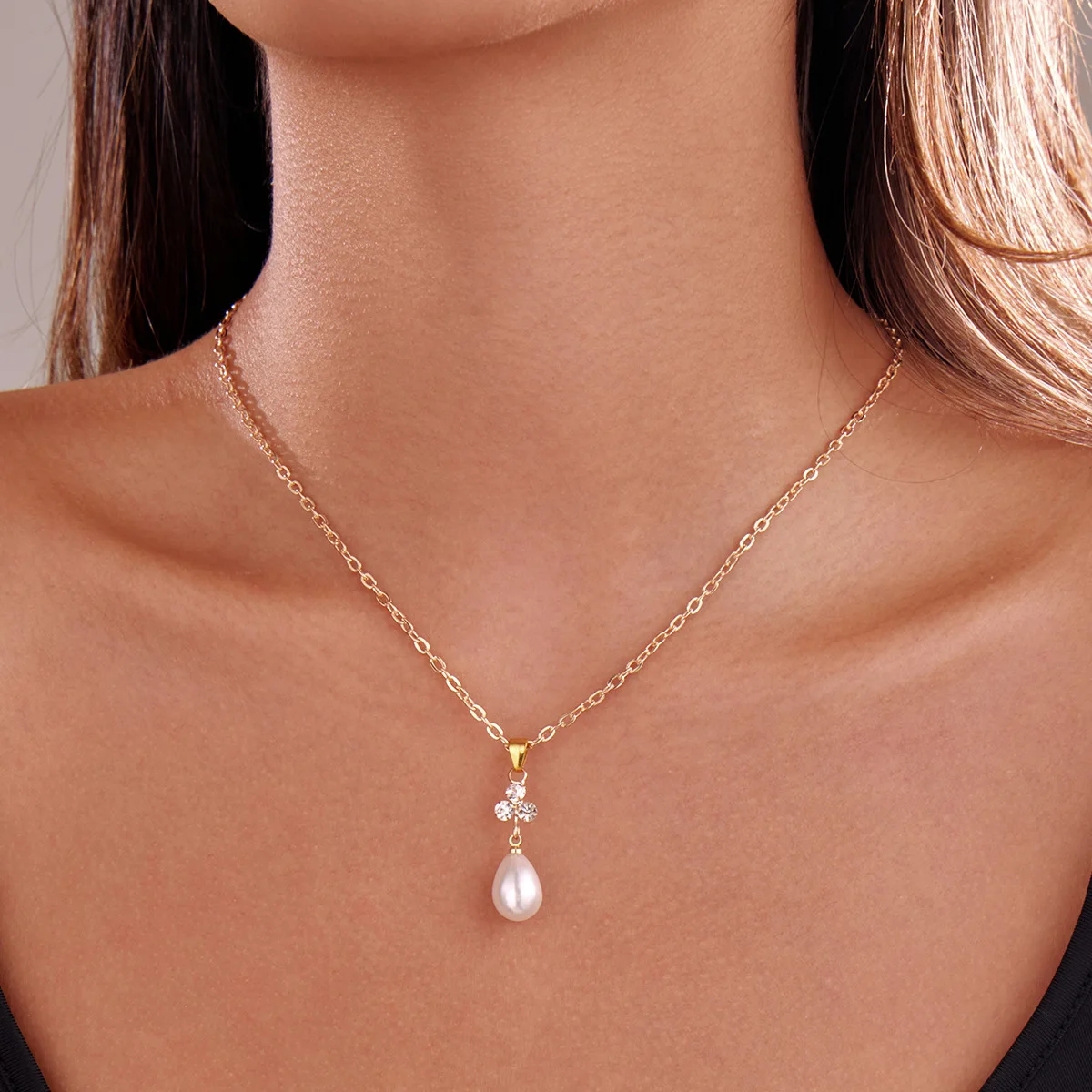 Collar dorado delicado esencia - Body Jewelry For Backless Dress reseña y precio