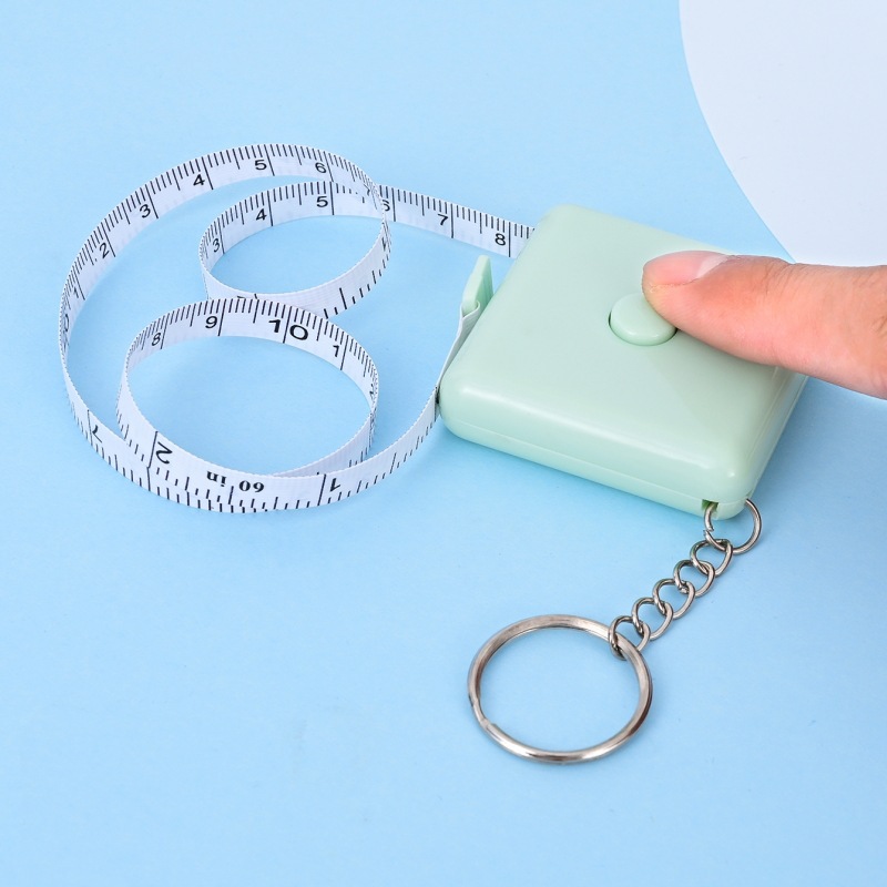 Mini cinta métrica cuadrada de - Body Jewelry Measurements reseña y precio