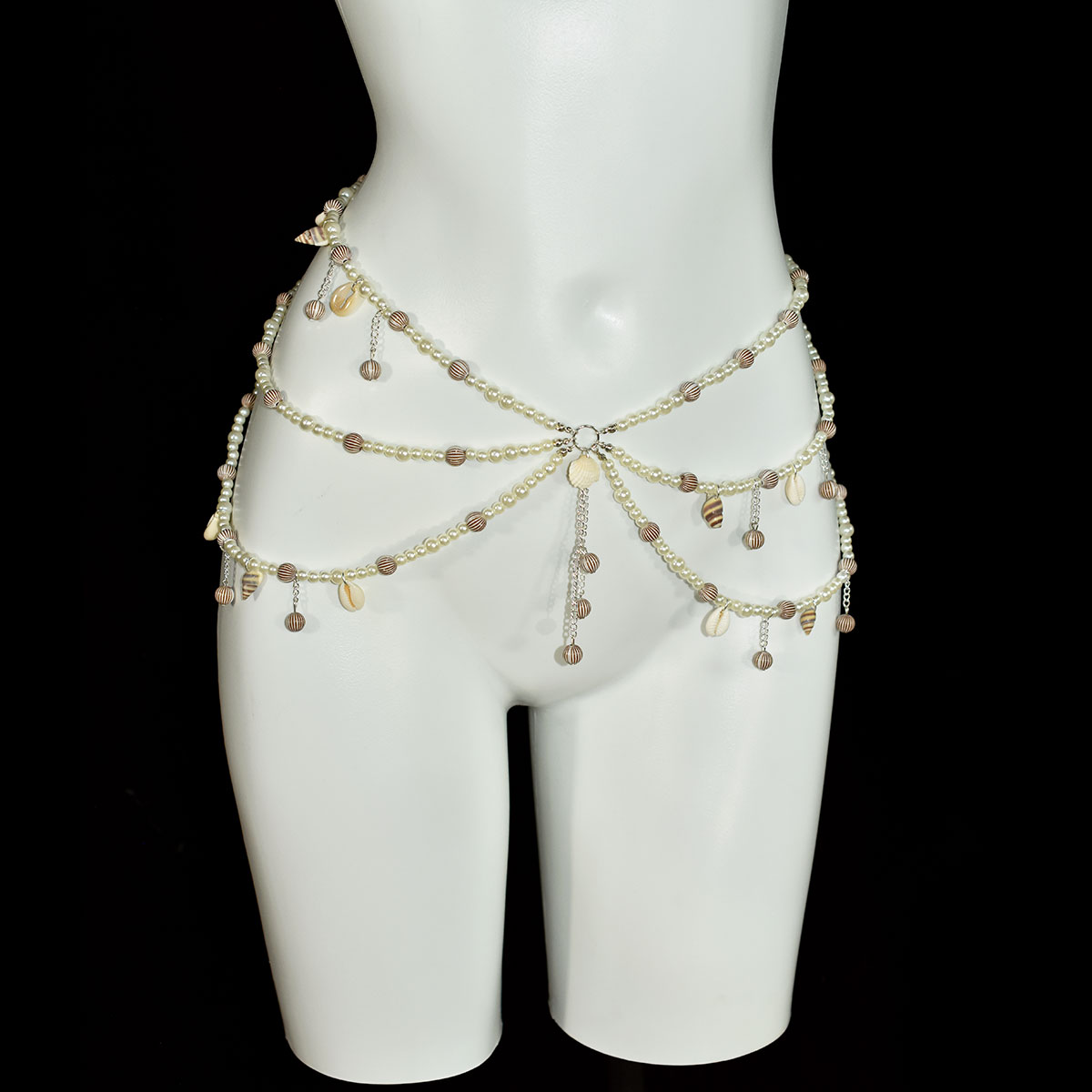 Moda perla de imitación sujeta - Body Jewelry Bra reseña y precio