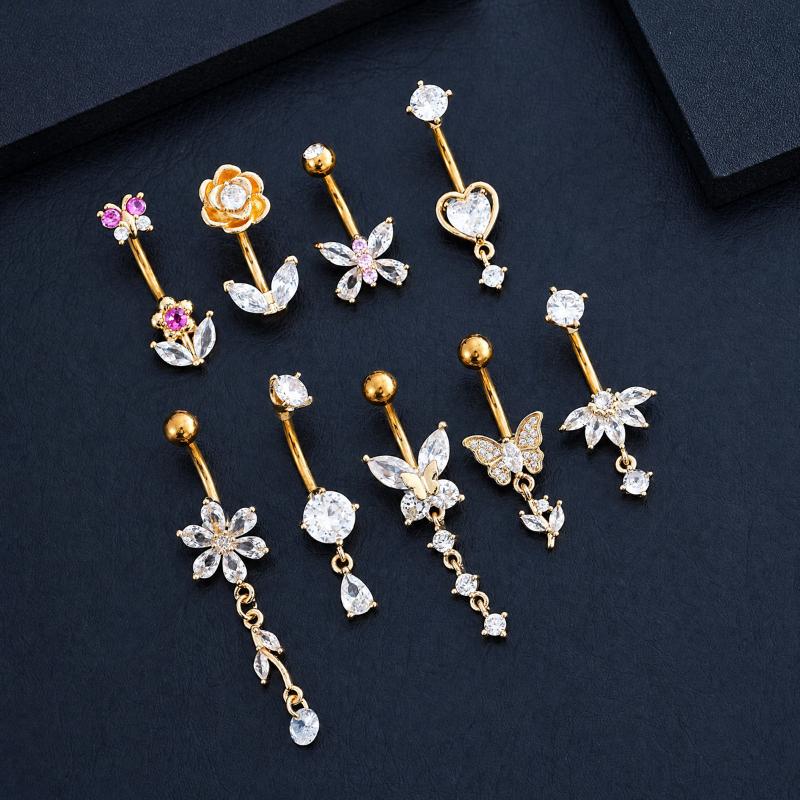 1 Pieza de Anillo para Ombligo - Body Jewelry Belly Button Rings reseña y precio