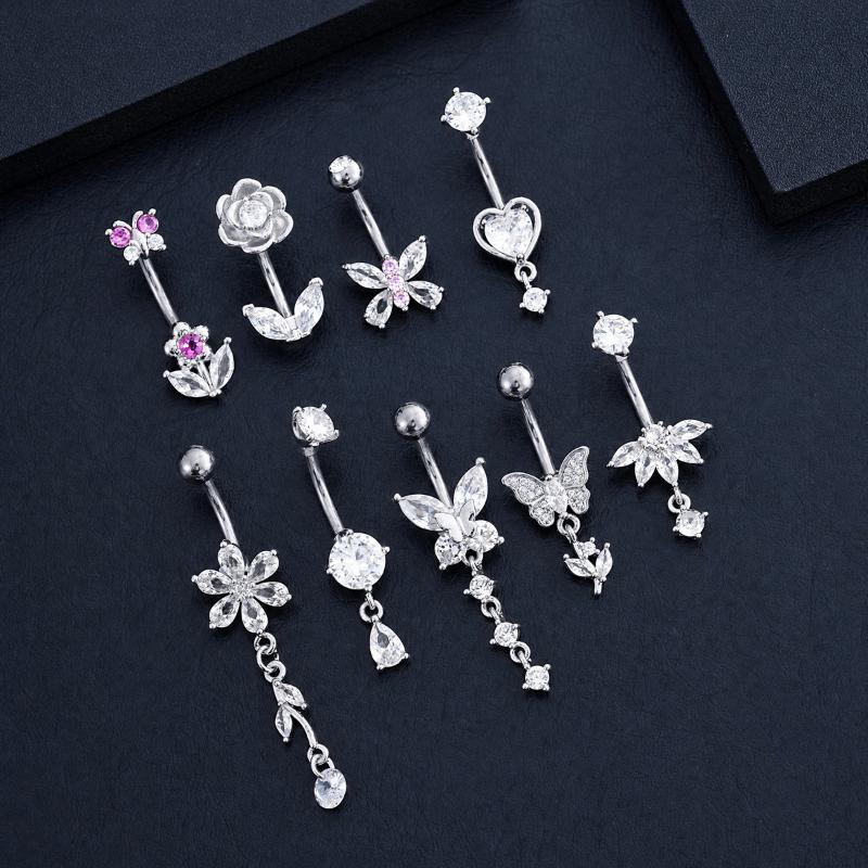 1 Pieza de Anillo para Ombligo - Body Jewelry Belly Button Rings reseña y precio