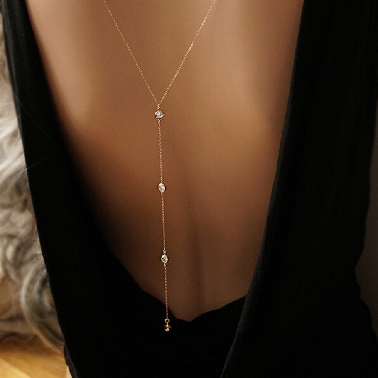 Nuevo collar de cadena trasera - Body Jewellery reseña y precio