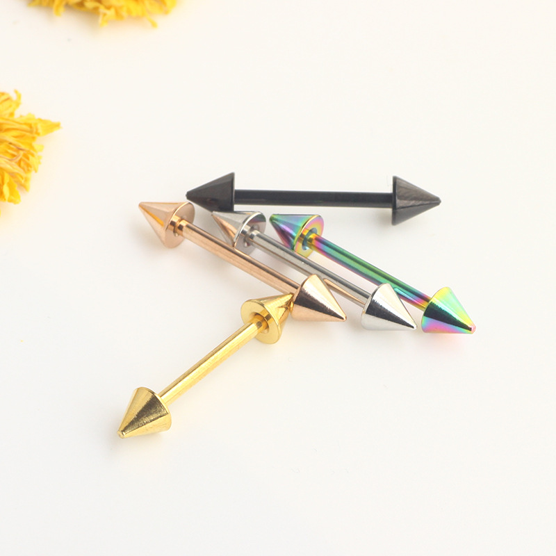 Pendiente industrial de barra  - Body Jewelry Earrings reseña y precio
