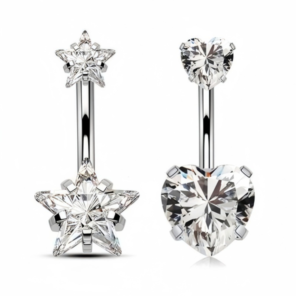 Anillos de Ombligo de Acero In - Body Jewelry Belly Button Rings reseña y precio