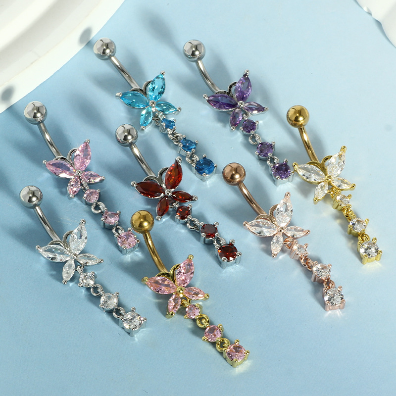 Piercing para Ombligo de Acero - Body Jewelry Belly Button Rings reseña y precio