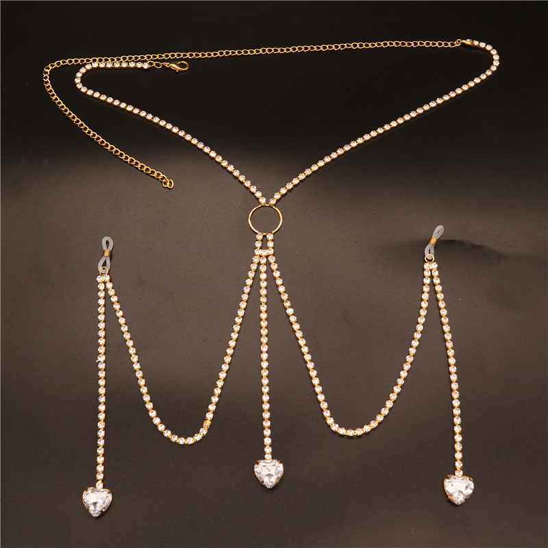 Cadena para pezones de corazón - Body Jewelry Earrings reseña y precio