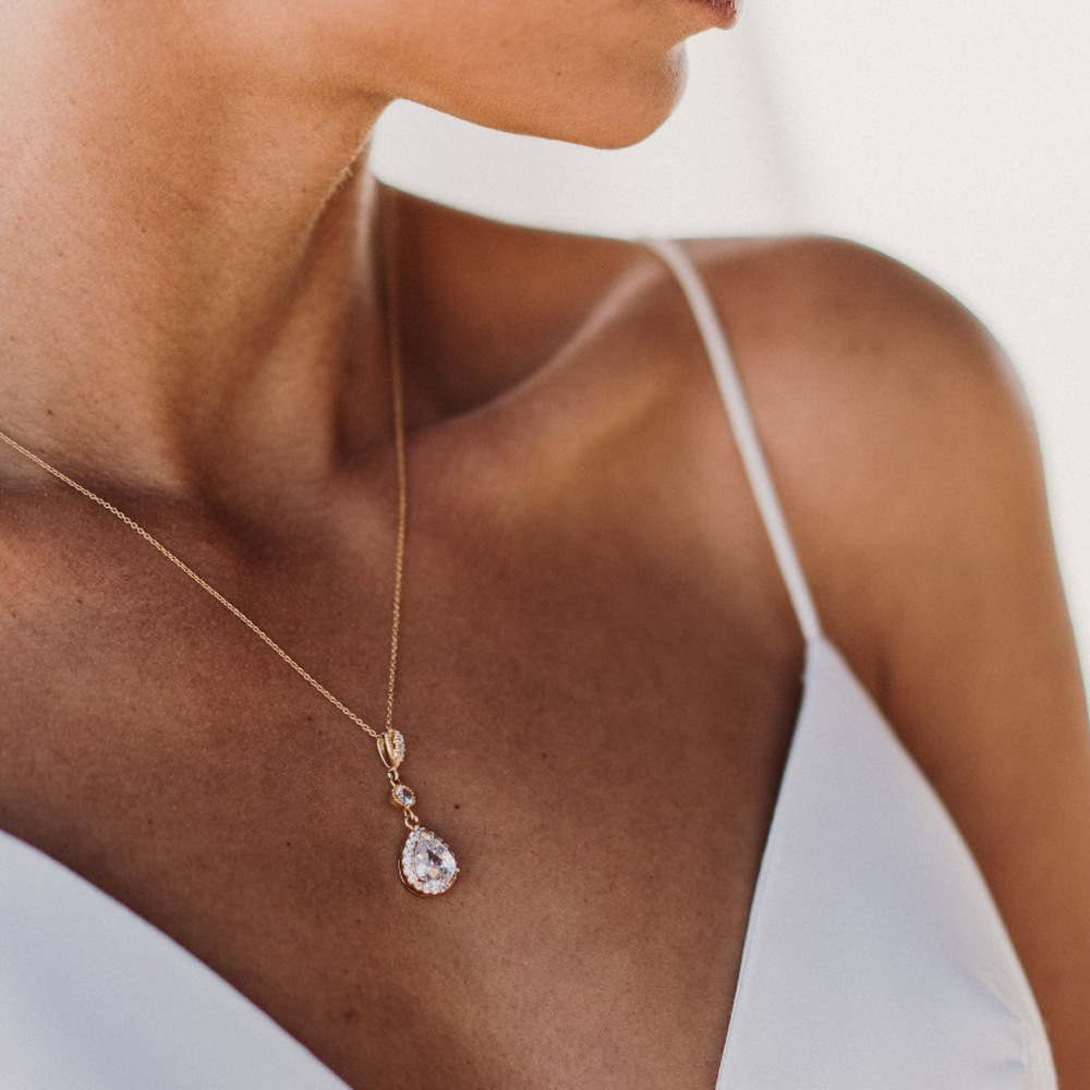Collar de espalda con diamante - Body Jewelry For Backless Dress reseña y precio