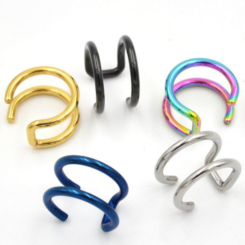 2 Piezas de Pendientes de Clip - Body Jewelry Earrings reseña y precio