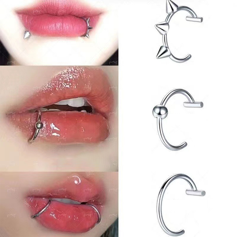 Anillo de nariz falso de acero - Body Jewelry Earrings reseña y precio