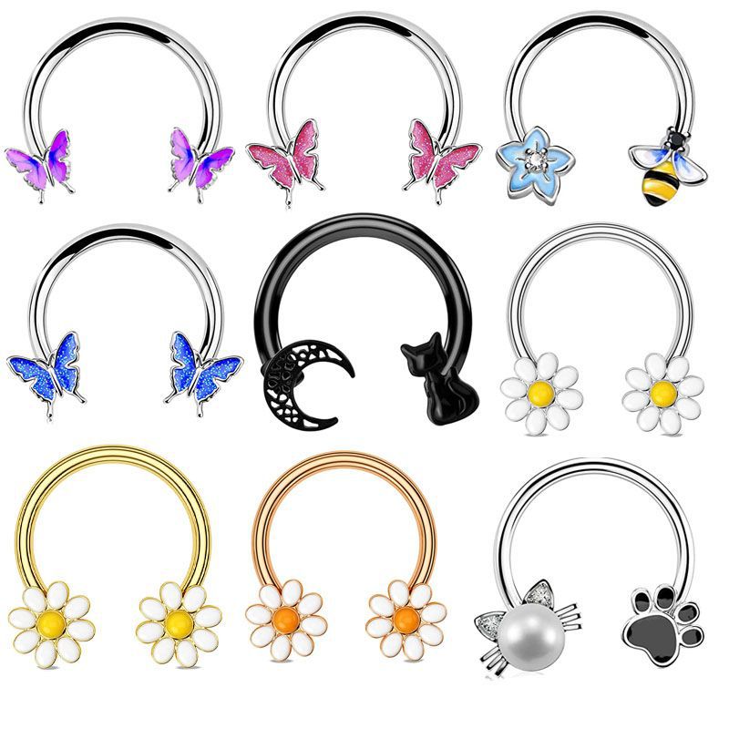 Pendientes de Aro de Acero Qui - Body Jewelry Earrings reseña y precio