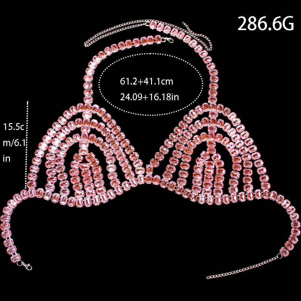 Stonefans-Sujetador con cadena - Body Jewelry Good Quality reseña y precio
