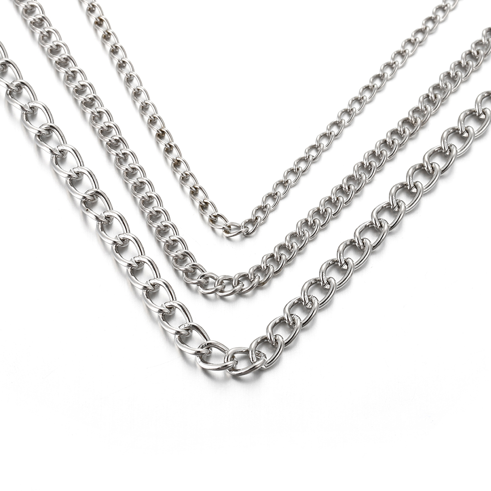 Cadena Delgada de Metal Plano  - Body Jewellery reseña y precio