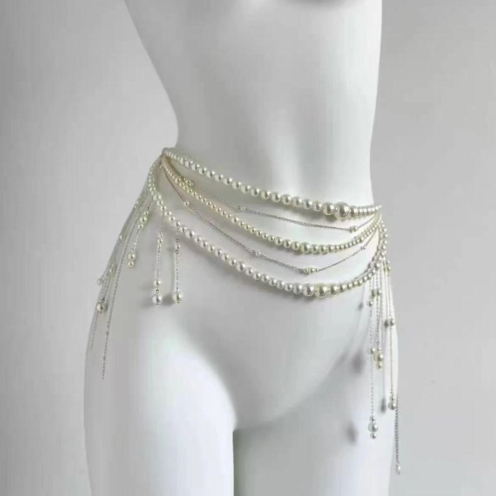 Cadenas de cintura con perlas  - Body Jewellery reseña y precio
