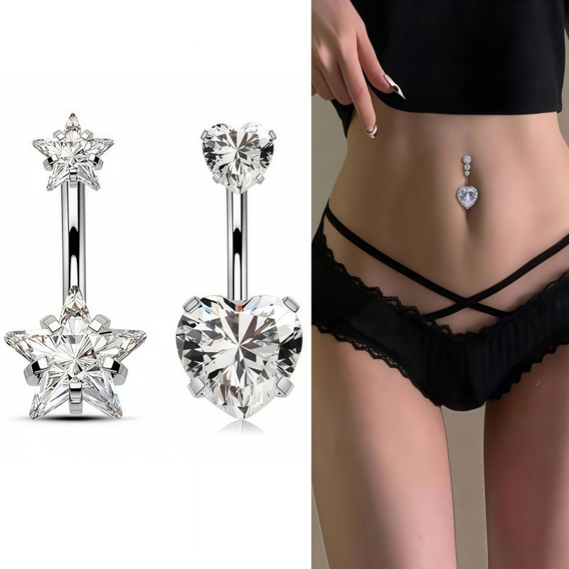1 pieza Sexy vientre ombligo P - Body Jewelry Belly Button Rings reseña y precio