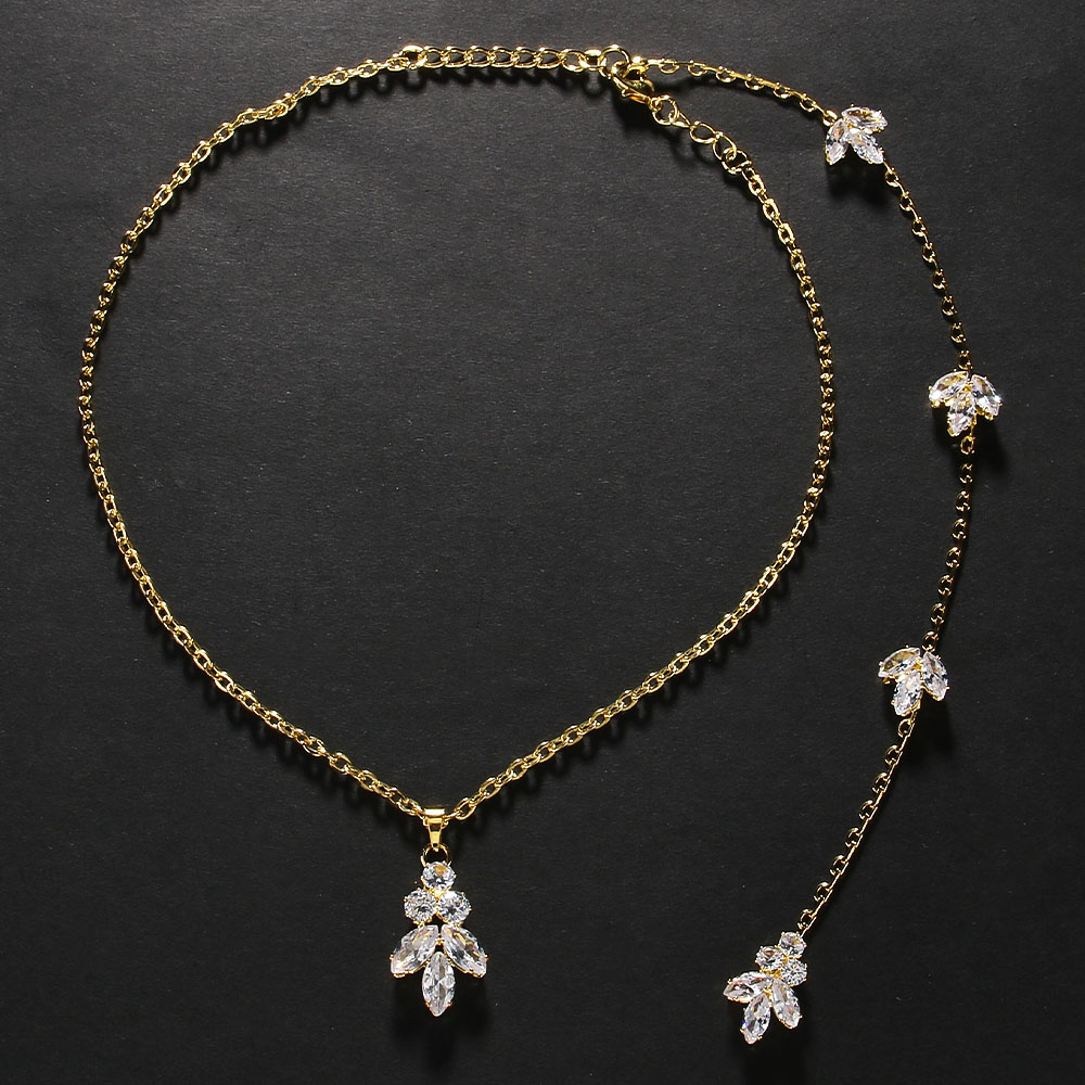 Collar de espalda para mujer,  - Body Jewelry For Backless Dress reseña y precio
