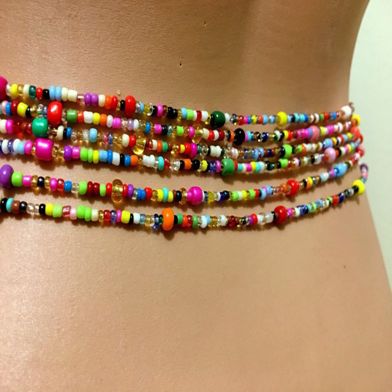 Cadena de vientre con cuentas  - Body Jewelry reseña y precio