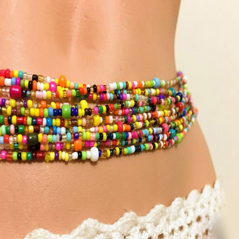 Cadena de vientre con cuentas  - Body Jewelry reseña y precio