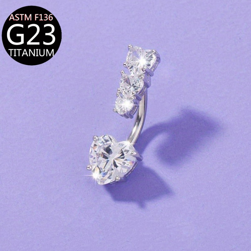 Anillo de Ombligo de Titanio F - Body Jewelry Belly Button Rings reseña y precio
