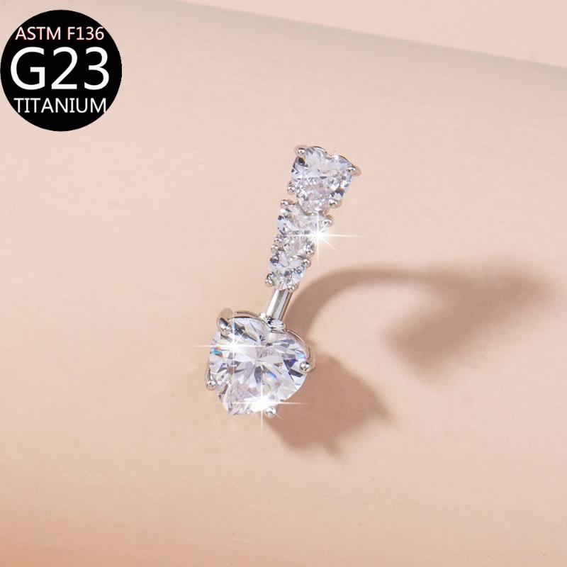 Anillo de Ombligo de Titanio F - Body Jewelry Belly Button Rings reseña y precio